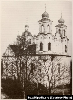 Спаса-Праабражэнская царква ў Магілёве, пры якой былі могілкі