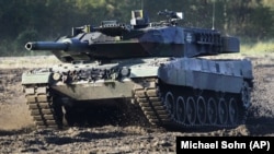 Нямецкі танк Leopard 2