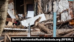 Ілюстрацыйнае фота. Вынікі расейскі' бамбардааньняў Чарнігава, 6 красавіка 2022 году