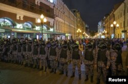 Затрыманьні ў Расеі на акцыі супраць мабілізацыі