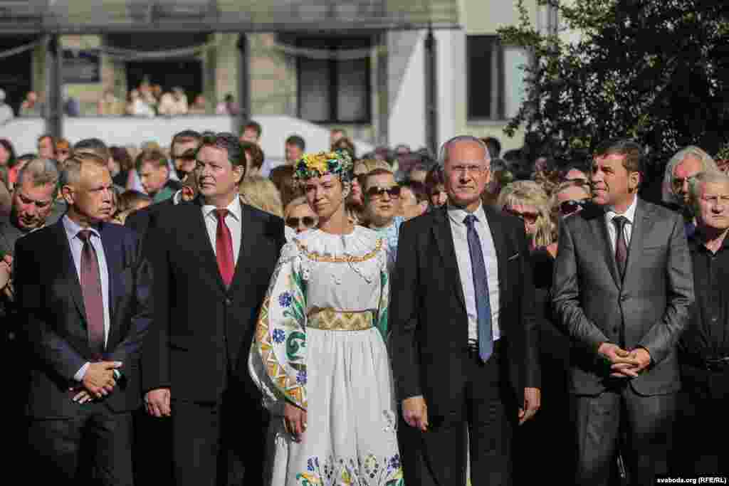 &nbsp;Андрэй Шорац, Барыс Сьвятлоў і губэрнатар Сьвярдлоўскай вобласьці Расеі Яўген Куйвашаў.