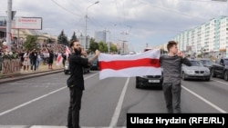 Пратэсты ў Менску, ілюстрацыйнае фота