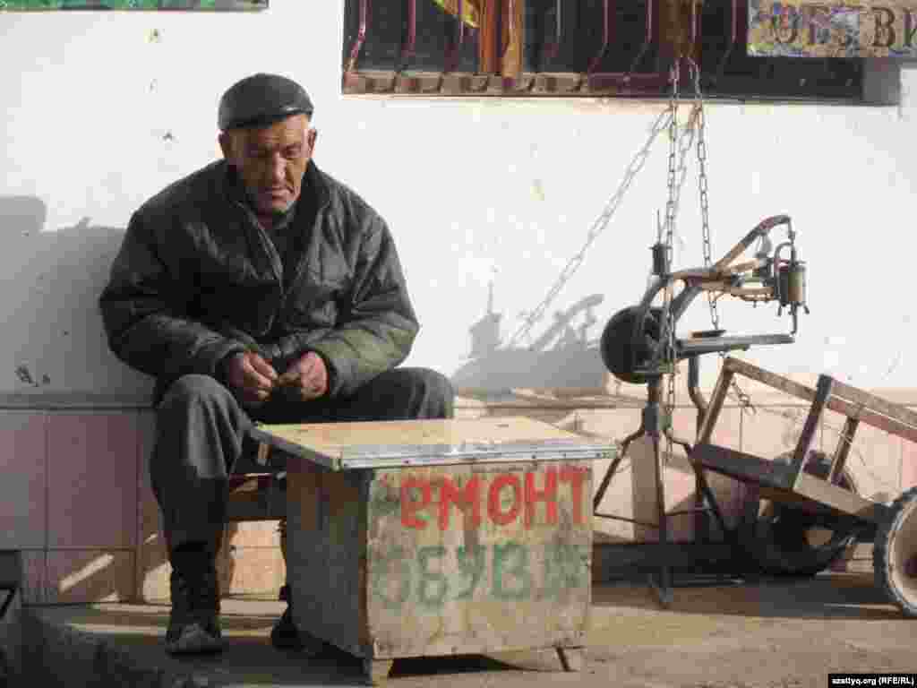 Один из способов заработка в Кайнарбулаке.&nbsp; 