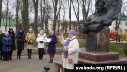 Лілія Радомская, стваральніца першай экспазыцыі, прысьвечанай Караткевічу