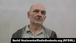 Уладзімір Цэмах на судзе ў Кіеве, які вызваліў яго з-пад арышту 5 верасьня 2019