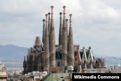 Сабор Sagrada Familia, Барсэлёна, твор Антоніё Гаўдзі