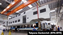 Завод Stadler каля Фаніпаля. 