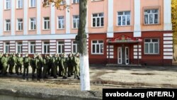 Ілюстрацыйнае фота. Вайсковая частка Печы пад Барысавам