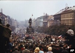 Прага, жнівень 1968 году