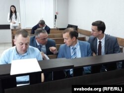 Прадстаўнікі пазванага — Мінфіну, Завадзкога РУУС, МУС і ГУУС Менгарвыканкаму