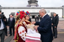 Сустрэча Аляксандра Лукашэнкі і беларускай дэлегацыі ў Жытоміры, 2019 год