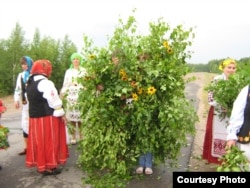 Провады русалкі. Вёска Ўсоха Буда. Добрускі раён.