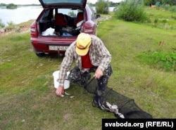 Мясцовыя скардзяцца, што рыба ў Дняпры перавялася