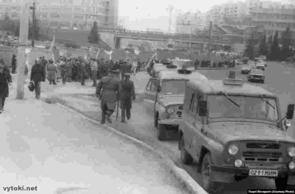 1990 год, Няміга. Фота: Георгі Ліхтаровіч