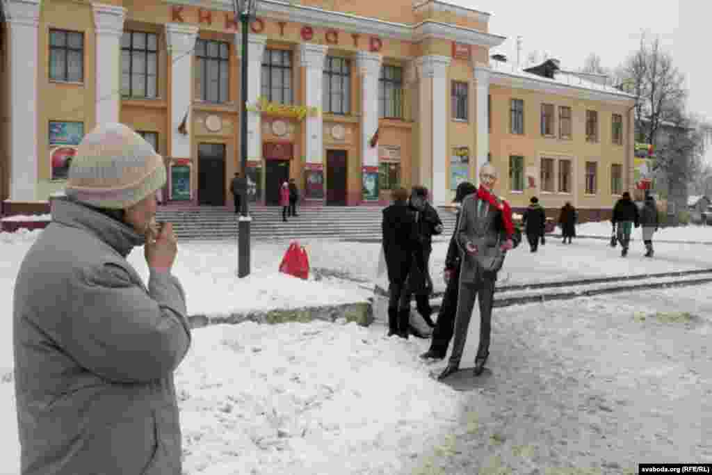 Людміла Пракопава, Баранавічы - Агітацыя за Някляева.